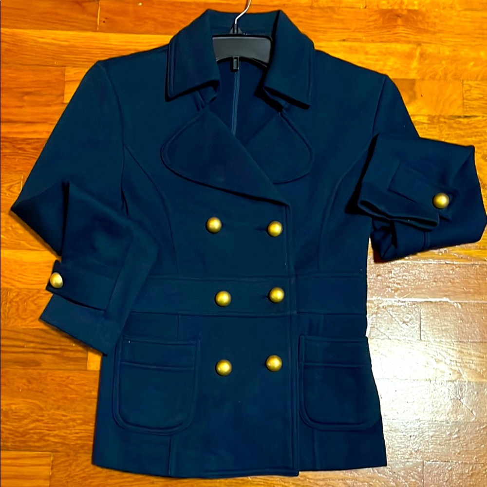Navy Double-Breasted Women's spring Jacket, forever 21.  M